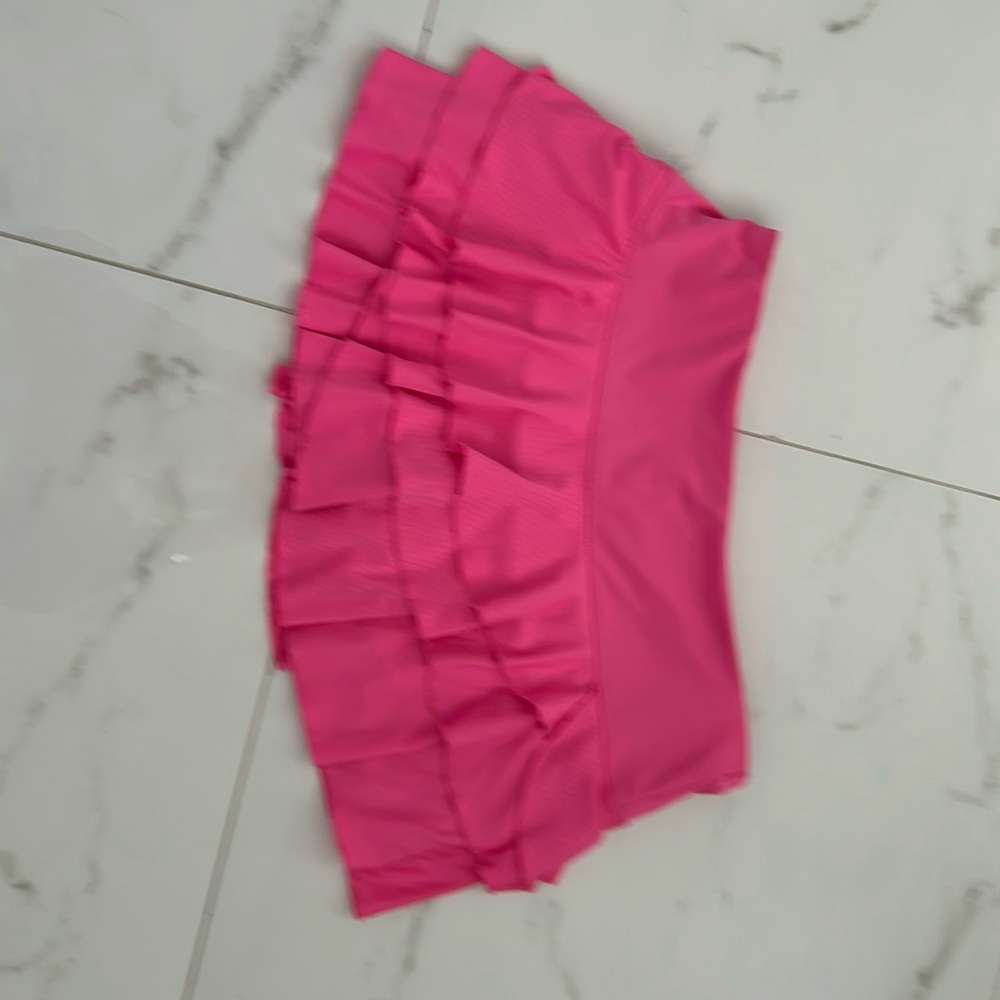 Lucky in love pink tennis skirt. Great condition-worn once.
